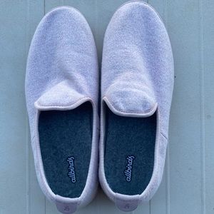 Allbirds “dusk” wool loungers